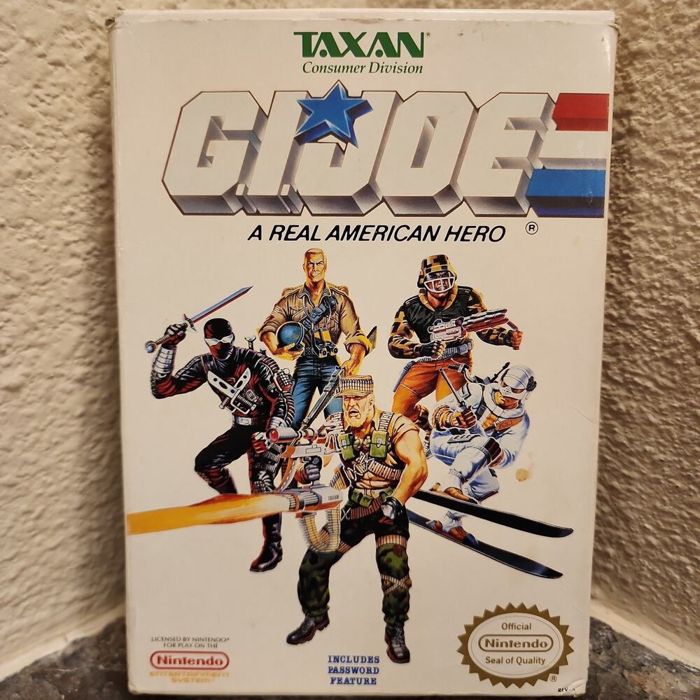 Game - G.I. Joe: A Real American Hero (CIB) - NES - Nintendo